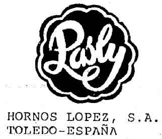 Imagen de PASLY HORNOS LOPEZ, S.A