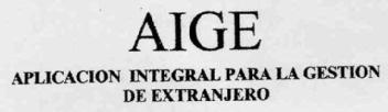 Imagen de AIGE APLICACION INTEGRAL PARA LA GESTION DE EXTRANJERO
