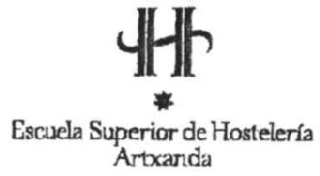 Imagen de H ESCUELA SUPERIOR DE HOSTELERIA ARTXANDA