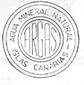 Imagen de FIRGAS AGUA MINERAL NATURAL. ISLAS CANARIAS