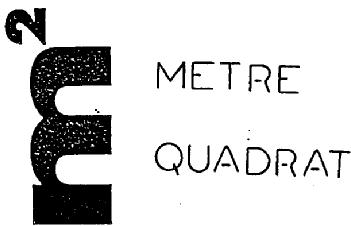 Imagen de M2 METRE QUADRAT