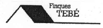 Imagen de FINQUES TEBE