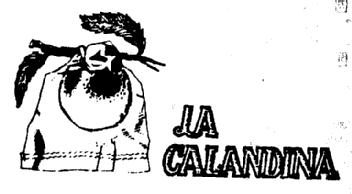 Imagen de LA CALANDINA