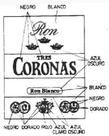 Imagen de RON TRES CORONAS RON BLANCO