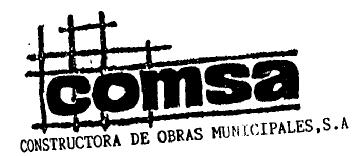 Imagen de COMSA CONSTRUCTORA DE OBRAS MUNICIPALES, S.A