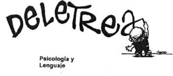 Imagen de DELETREA PSICOLOGIA Y LENGUAJE