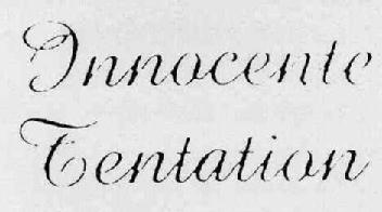Imagen de INNOCENTE TENTATION