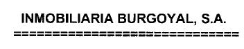 Imagen de INMOBILIARIA BURGOYAL, S.A