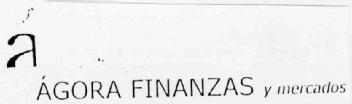 Imagen de A AGORA FINANZAS Y MERCADOS