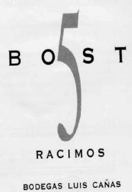 Imagen de BOST 5 RACIMOS BODEGAS LUIS CAÑAS