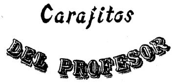 Imagen de CARAJITOS DEL PROFESOR