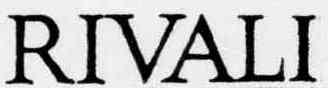 Imagen de RIVALI
