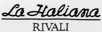 Imagen de LA ITALIANA RIVALI