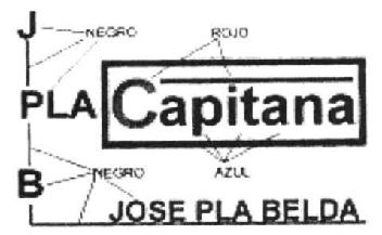 Imagen de J PLA B CAPITANA JOSE PLA BELDA