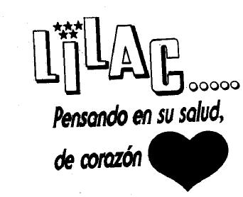 Imagen de LILAC... PENSANDO EN SU SALUD, DE CORAZON