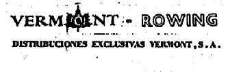 Imagen de VERMONT - ROWING DISTRIBUCIONES EXCLUSIVAS VERMONT, S.A