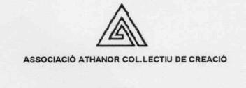 Imagen de ASSOCIACIO ATHANOR COL. LECTIU DE CREACIO