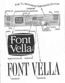 Imagen de FONT VELLA SA POR TI, SEGUIMOS CRECIENDO JUNTOS FONT VELLA