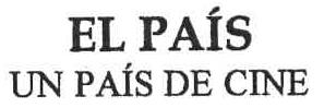 Imagen de EL PAIS UN PAIS DE CINE