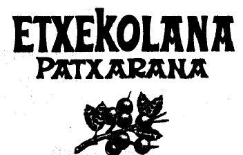 Imagen de ETXEKOLANA PATXARANA