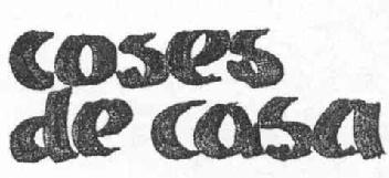 Imagen de COSES DE CASA