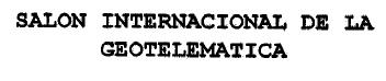 Imagen de SALON INTERNACIONAL DE LA GEOTELEMATICA
