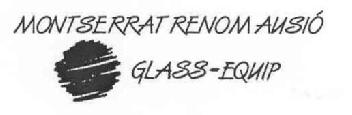 Imagen de MONTSERRAT RENOM AUSIO GLASS-EQUIP
