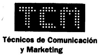 Imagen de TCM TECNICOS DE COMUNICACION Y MARKETING