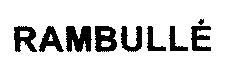 Imagen de RAMBULLE
