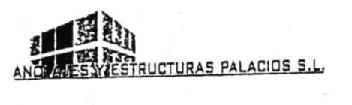 Imagen de ANCLAJES Y ESTRUCTURAS PALACIOS S.L