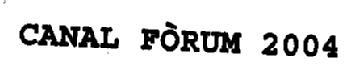 Imagen de CANAL FORUM 2004