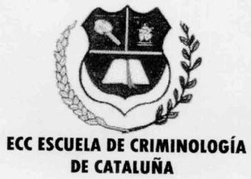 Imagen de ECC ESCUELA DE CRIMINOLOGIA DE CATALUÑA