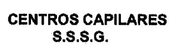 Imagen de CENTROS CAPILARES S.S.S.G