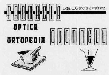Imagen de FARMACIA LDA. L. GARCIA JIMENEZ OPTICA ORTOPEDIA O'DONNELL