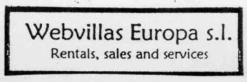 Imagen de WEBVILLAS EUROPA S.L. RENTALS, SALES AND SERVICES