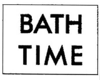 Imagen de BATH TIME