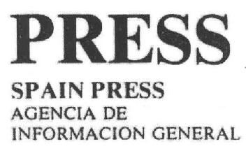 Imagen de PRESS SPAIN PRESS AGENCIA DE INFORMACION GENERAL