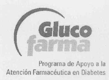 Imagen de GLUCO FARMA PROGRAMA DE APOYO A LA ATENCION FARMACEUTICA EN DIABETES