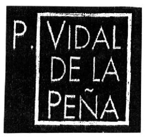 Imagen de P.VIDAL DE LA PEÑA