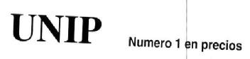Imagen de UNIP NUMERO 1 EN PRECIOS