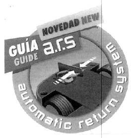 Imagen de GUIA GUIDE A.R.S NOVEDAD NEW AUTOMATIC RETURN SYSTEM