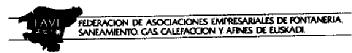 Imagen de F.A.V.I. FEDERACION DE ASOCIACIONES EMPRESARIALES DE FONTANERIA, SANEAMIENTO, GAS, CALEFACCION Y AFINES DE EUSKADI