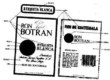 Imagen de RON BOTRAN ETIQUETA BLANCA