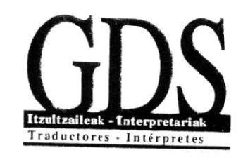 Imagen de GDS ITZULTZAILEAK - INTERPRETARIAK TRADUCTORES - INTERPRETES
