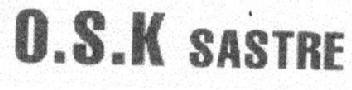 Imagen de O.S.K. SASTRE