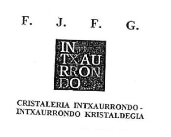 Imagen de F. J. F. G. INTXAURRONDO CRISTALERIA INTXAURRONDO - INTXAURRONDO KRISTALDEGIA