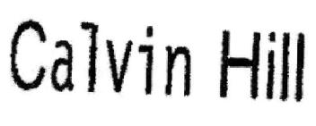 Imagen de CALVIN HILL