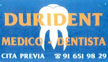 Imagen de DURIDENT MEDICO-DENTISTA CITA PREVIA 91 651 98 29