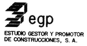 Imagen de EGP ESTUDIO GESTOR Y PROMOTOR DE CONSTRUCCIONES, S.A