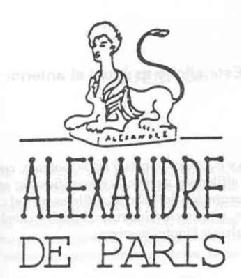Imagen de ALEXANDRE ALEXANDRE DE PARIS